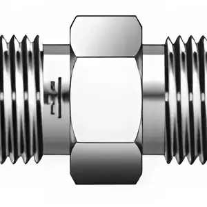 SM2MU - Stainless Steel Double Male Union 1/8" Head Size